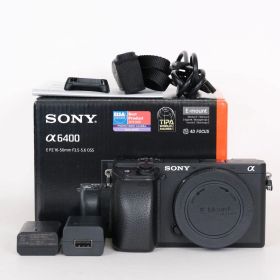 [良品 | シャッター数11,390回] SONY α6400（ILCE-6400） [ボディ ブラック] | SONY Eマウント