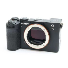 【中古】 《良品》 SONY α7C II ボディ ILCE-7CM2 B ブラック 【ストロボシューSDカードスロット蓋接眼部ラバー部品交換/各部点検済】 [ デジタルカメラ ]