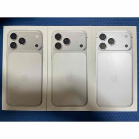 新品未開封 iPhone17 Pro MAX256GB シルバー3台(スマートフォン本体)