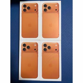 iPhone17 Pro Max 256GB コズミックオレンジ4台 未開封(スマートフォン本体)