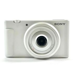 ソニー SONY VLOGCAM ZV-1F ホワイト コンパクトデジタルカメラ 【中古】