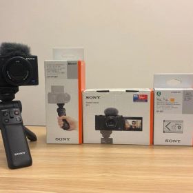 Sony ZV-1 カメラ 三脚付き