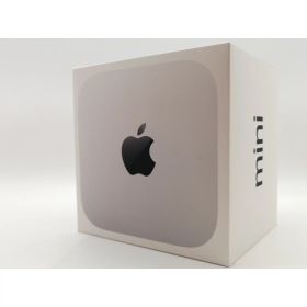 【未使用】Apple Mac mini M4(CPU:10C/GPU:10C) 16GB/256GB シルバー MU9D3J/A (M4・2024)【池袋東口】保証期間3ヶ月