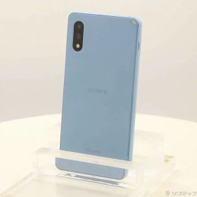 【中古】SONY(ソニー) Xperia Ace II 64GB ブルー SO-41B docomoロック解除SIMフリー 【368-ud】