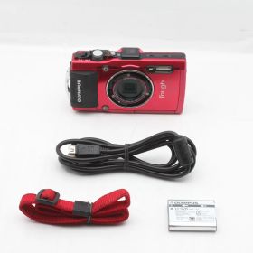 【良品】OLYMPUS オリンパス STYLUS TG-4 Tough レッドJS129-00960