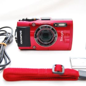 ★美品 OLYMPUS デジタルカメラ STYLUS TG-4 Tough レッド オリンパス ★