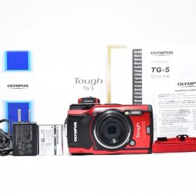 ＜良品＞ OLYMPUS デジタルカメラ Tough TG-5 レッド