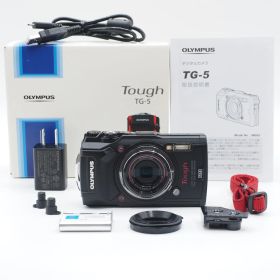 ショット数726回 OLYMPUS オリンパス Tough TG-5 ブラック 新品級 #2932
