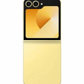 【中古】【安心保証】 Galaxy Z Flip6 SCG29[256GB] au イエロー
