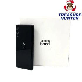 楽天モバイル Rakuten Hand 64GB ブラック P710 eSIM専用 利用制限◯ SIMロックなし 【103077653008】