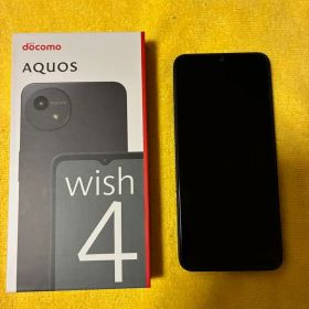 docomo AQUOS wish 4 本体 ブラック