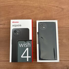 docomo AQUOS wish 4 ブラック SH-52E