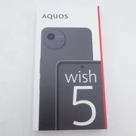 シャープ AQUOS アクオス Androidスマホ SHARP AQUOS wish5 SH-M32 スミ SIMフリー未開封 未使用品