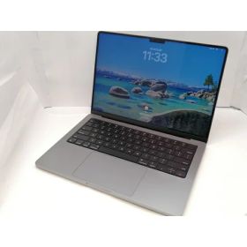 【中古】Apple MacBook Pro 14インチ CTO (2021) M1 Pro(CPU:8C/GPU:14C)/16G/512G/シルバー【新宿東口】保証期間1ヶ月【ランクB】