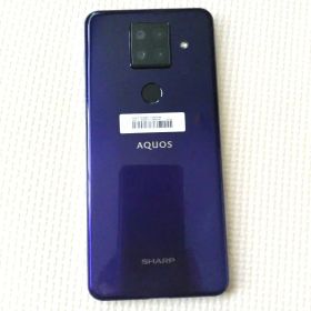 SHARP AQUOS sence4 plus パープル 本体 ケース セット