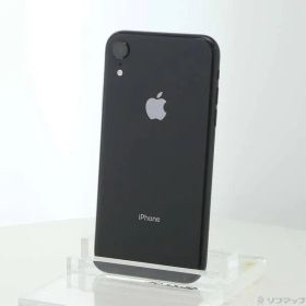 ソフマップ 〔中古品〕 iPhoneXR 64GB ブラック MT002J／A SoftBank【262】