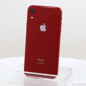 ソフマップ 〔中古品〕 iPhoneXR 128GB プロダクトレッド MT0N2J／A SIMフリー【377】