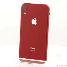 ソフマップ 〔中古品〕 iPhoneXR 128GB プロダクトレッド MT0N2J／A SIMフリー【258】