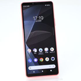 【液晶美品＊電池良好】SIMフリー au Xperia 10 III SOG04 ピンク