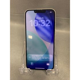 美品 国内版 SIMフリー iPhone13 256GB スターライト色(スマートフォン本体)