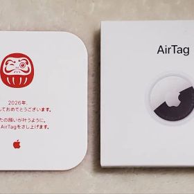 Apple AirTag エアタグ 2026年 だるまデザイン