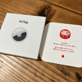 【新品未開封品】Apple AirTag 2026年初売り ダルマデザイン