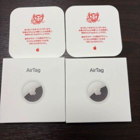 -新品未開封品- Apple AirTag エアタグ 2024年 辰 二つセット