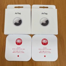 【新品・未開封】2026だるま限定デザイン Apple AirTag 2個セット