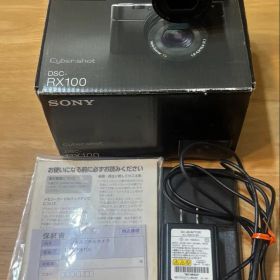 美品SONY Cyber-shot DSC-RX100本体 充電器 取説 化粧箱