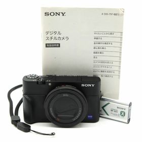ソニー(SONY)の■良品■ Cyber-shot RX100V ブラック DSC-RX100M5A(コンパクトデジタルカメラ)