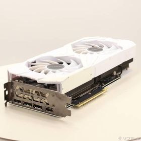 〔中古〕KuroutoShikou(玄人志向) GALAKURO GK-RTX3060Ti-E8GB／WHITE／LHR〔262-ud〕