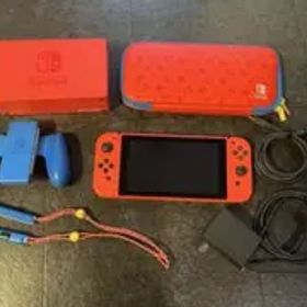【極美品】Nintendo Switch マリオレッド×ブルー セット