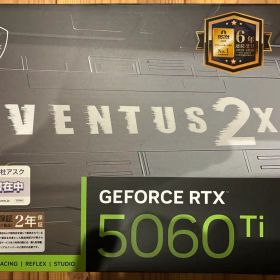 新品◆MSI GeForce RTX 5060 Ti 8G VENTUS 2X