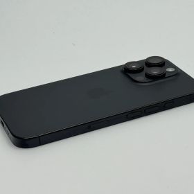 【中古B】iPhone 16 Pro 128GB ブラックチタニウム バッテリー【90%】 【ネットワーク利用制限△】