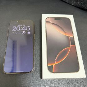 iPhone16pro 256GB デザートチタニウム 国内版simフリー