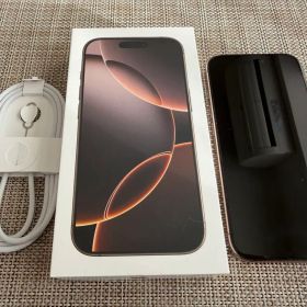 【美品】iPhone 16 Pro 256GB SIMフリー、バッテリー92％