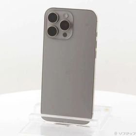 ソフマップ 〔中古品〕 iPhone16 Pro Max 512GB ナチュラルチタニウム MYWP3J／A SIMフリー【297】