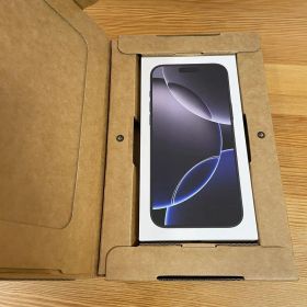 iPhone 16 Pro Max 512GB ブラックチタニウム 本体 新品