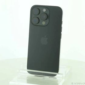 ソフマップ 〔中古品〕 iPhone16 Pro 128GB ブラックチタニウム MYMV3J／A SIMフリー【344】
