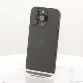 ソフマップ 〔中古品〕 iPhone16 Pro 256GB ブラックチタニウム MYN03J／A SIMフリー【262】