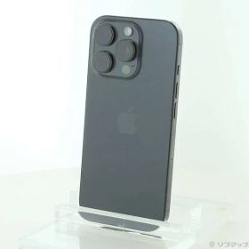 ソフマップ 〔中古品〕 iPhone16 Pro 256GB ブラックチタニウム MYN03J／A SIMフリー【269】