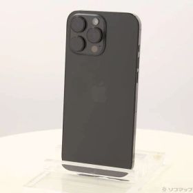ソフマップ 〔中古品〕 iPhone16 Pro Max 256GB ブラックチタニウム MYWG3J／A SIMフリー【276】