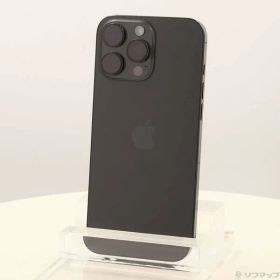 ソフマップ 〔中古品〕 iPhone16 Pro Max 256GB ブラックチタニウム MYWG3J／A SIMフリー【276】