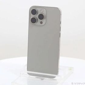 ソフマップ 〔中古品〕 iPhone16 Pro Max 256GB ナチュラルチタニウム MYWK3J／A SIMフリー【305】