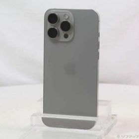 ソフマップ 〔中古品〕 iPhone16 Pro Max 512GB ナチュラルチタニウム MYWP3J／A SIMフリー【305】