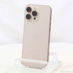 ソフマップ 〔中古品〕 iPhone16 Pro Max 512GB デザートチタニウム MYWN3J／A SIMフリー【297】