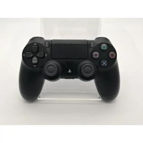 【中古】SONY ワイヤレスコントローラー(DUALSHOCK 4) CUH-ZCT2J [ジェット・ブラック]【秋葉2号】保証期間1週間【ランクB】