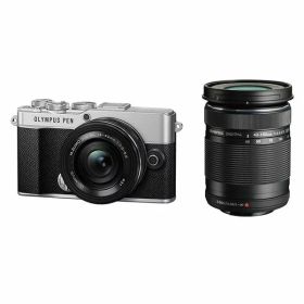 【中古】【1年保証】【美品】OLYMPUS PEN E-P7 EZ ダブルズームキット シルバー
