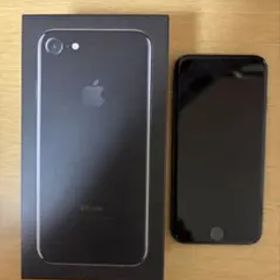 iPhone7 128GB ブラック バッテリー76% SiMロックあり 即発送