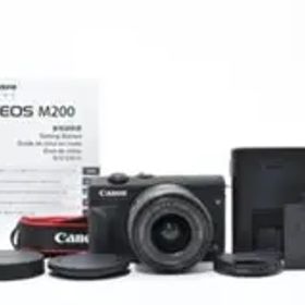 ■美品■Canon キヤノン EOS M200 ブラック